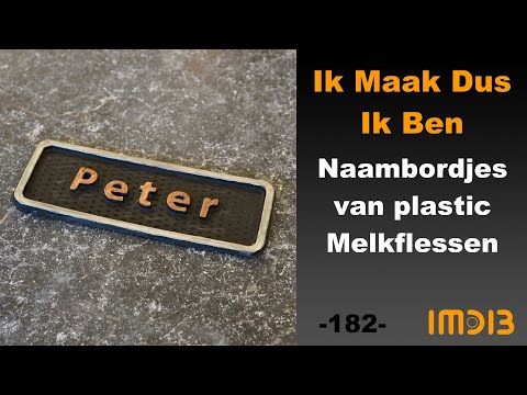 -182- Naambordjes van Melkfles Workshop