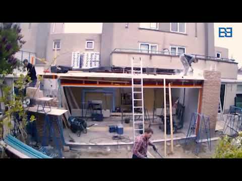 aanbouw of uitbouw timelapse bouw verslag