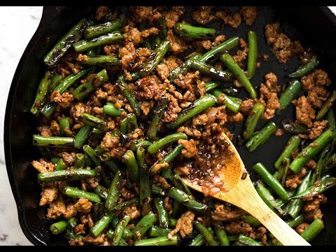 Pork Stir Fry with Green Beans