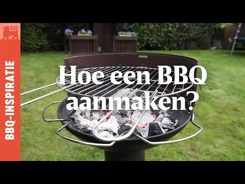 Hoe een BBQ aanmaken?