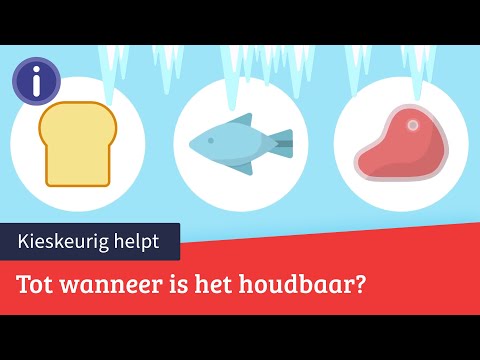 Invriezen: hoe lang kun je eten in de vriezer bewaren? | Kieskeurig helpt