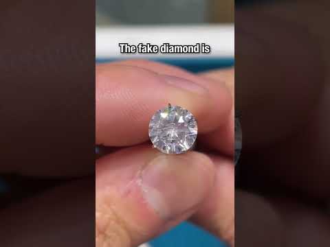 How to Tell If a Diamond is REAL or FAKE (SCRATCH TEST!)