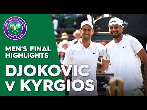 2022 Wimbledon Men's Final Highlights: Novak Djokovic vs Nick Kyrgios | Wide World of Sports