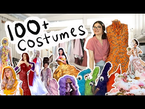 All the costumes I’ve made in the past 10 years (a closet tour)