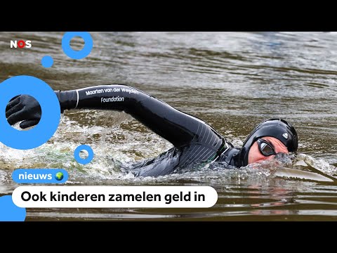 Maarten van der Weijden zwemt, loopt én fietst de Elfsteden