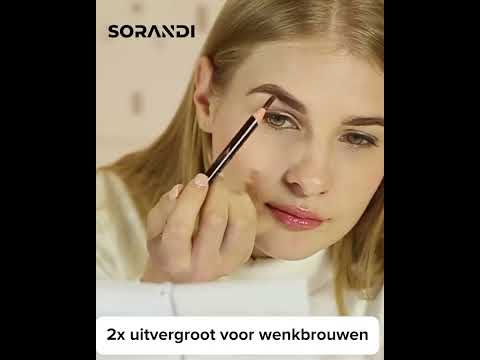 Vanity Mirror™ | Trifold Make-up Spiegel met driekleurige LED verlichting