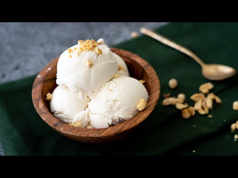 4-ingredient Coconut Ice Cream - Thai Street Food