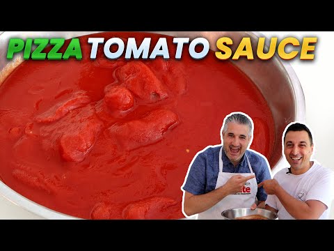 How to Make TOMATO SAUCE for PIZZA Like a Pizza Chef